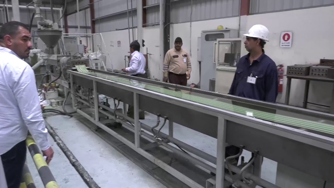Bitumat Factory Bitumat Production Line Water Stop - YouTube
