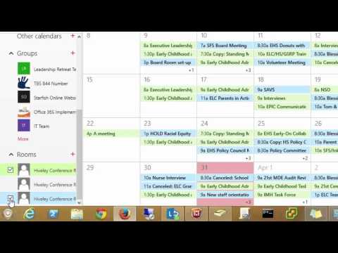 Scheduling Meeting Rooms in the Office 365 Portal