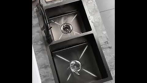 Chậu rửa bát nano hai hố cực đẹp , cực sịn cực mãn nhãn - mẫu chậu hot nhất 2021