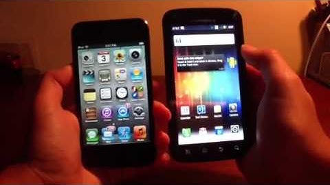 iOS 5 vs Android 2.3 Gingerbread