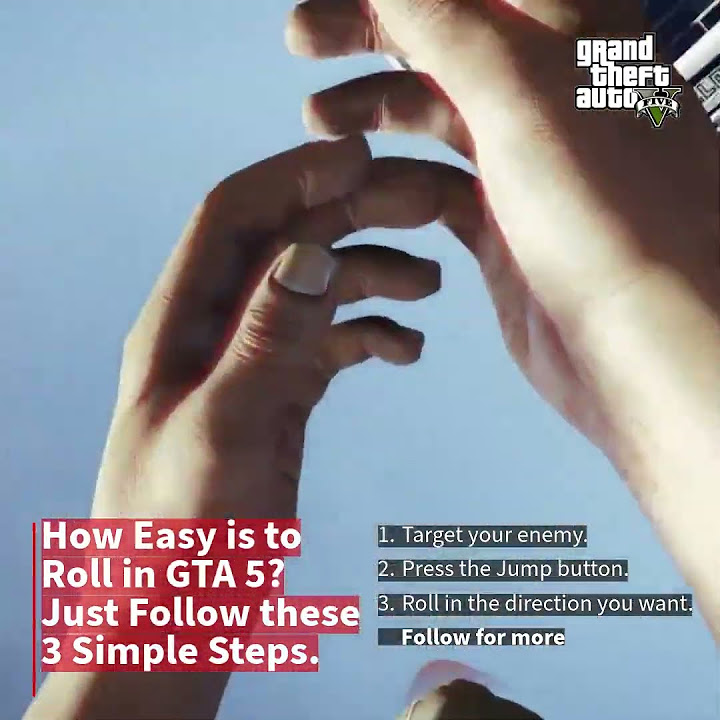 How To Roll in GTA 5 In Just 3 Easy Steps YouTube