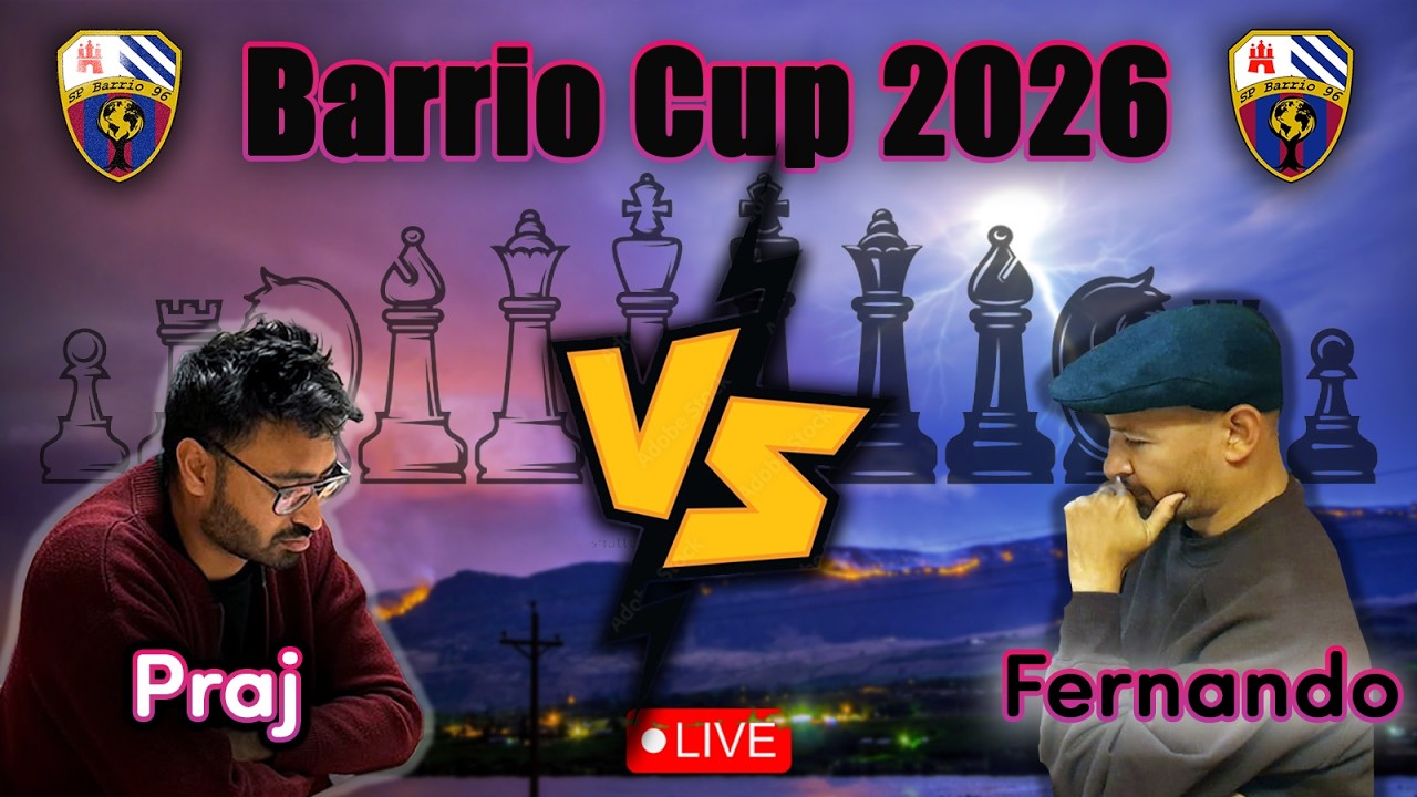 Barrio Cup 2026 FINAL, LIVE from Kulturladen St. Georg (Praj vs Fernando)