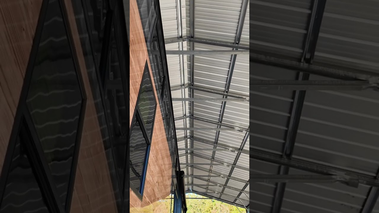 25x50 RV Cover Installation — durable steel protection for your RV. 