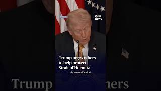 Trump urges others to help protect Strait of Hormuz
