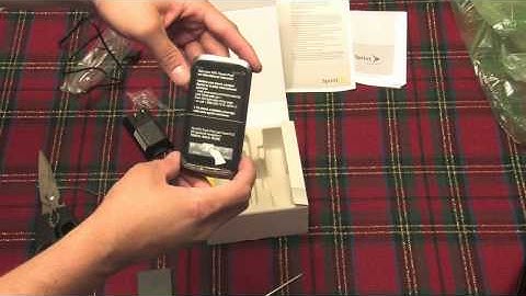 Sprint HTC Touch Pro2 Unboxing