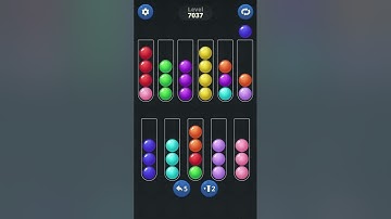 Ball Sort by Infinite Joy: Levels 7036, 7037, 7038