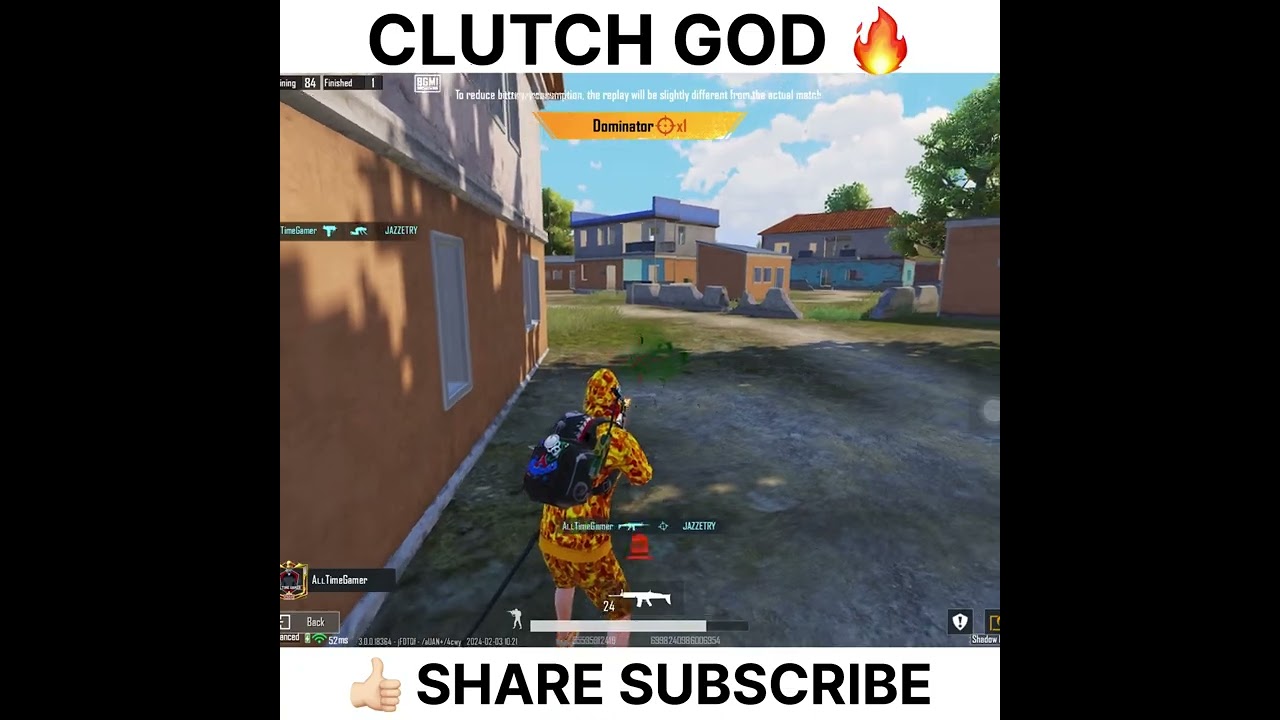 CLUTCH GOD FOR A REASON 😎 