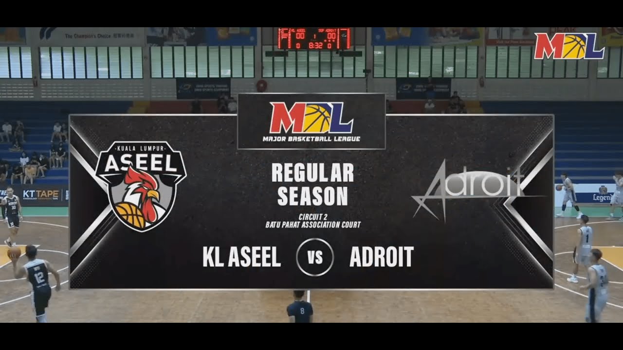 KL Aseel VS Singapore Adroit Full Game Highlights | 25 NOV | 2022 MBL Regular Season