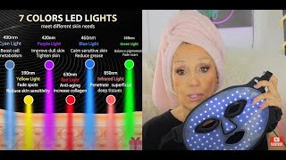 Revolutionize Your Skincare Routine with Megelin LED Light Therapy Face Mask @ohcarolshow