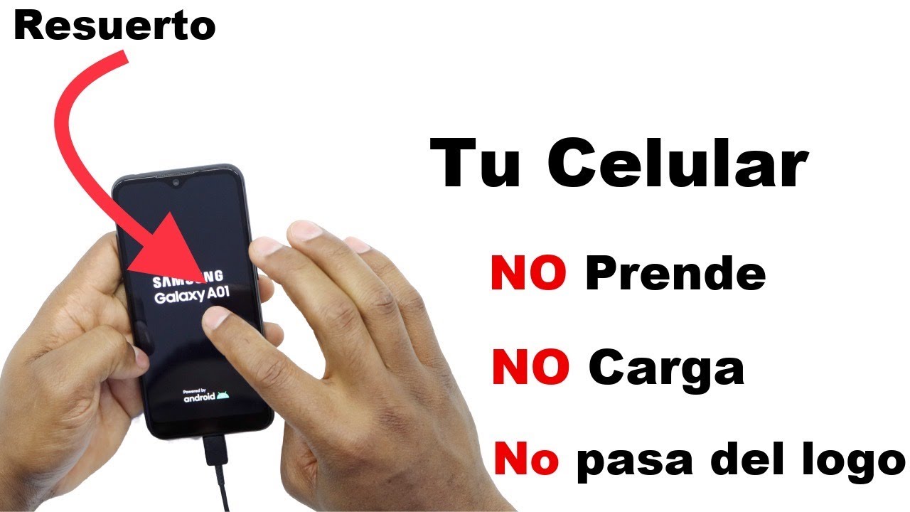 Mi celular llega al logo y se reinicia -No pasa del logo - YouTube