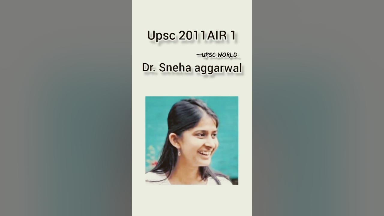 UPSC TOPPER LIST YouTube