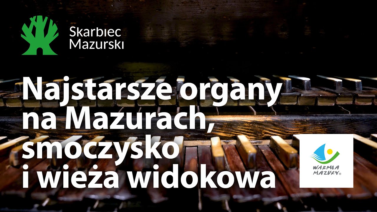 Najstarsze organy na Mazurach, smoczysko i wieża widokowa - Węgorzewo - Z góry na Mazury