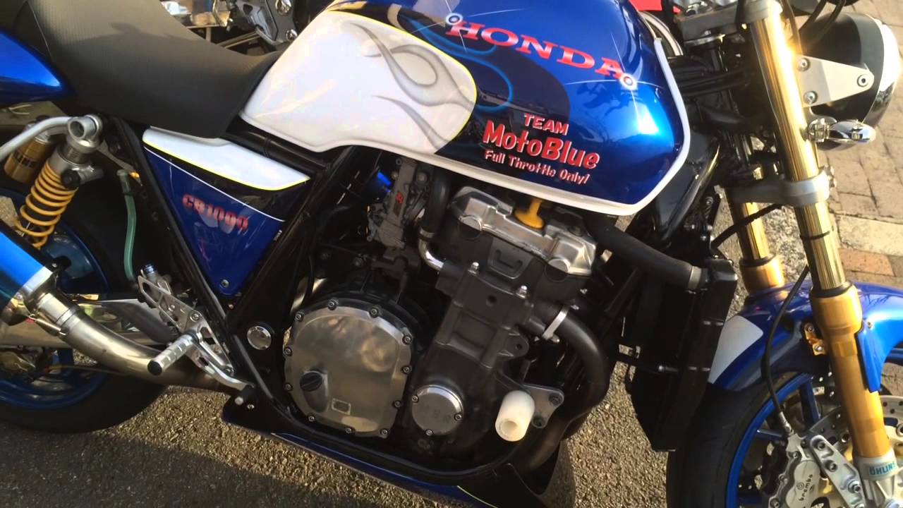 ホンダ Cb1000 Big1 カスタムペイント全塗装してみたよ Cb400sf Cb1300 ボルドールも参考に Youtube