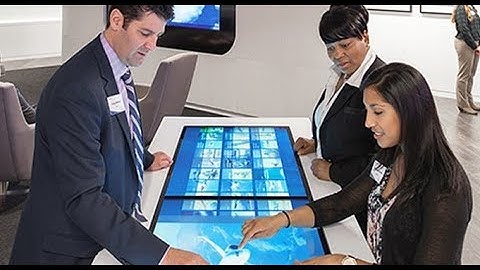 SISTAB - An Interactive Multi-Touch Collaboration Solution by SISPL