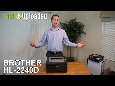 Brother HL-2240D unboxing and network install with ASUS RT-N66U
