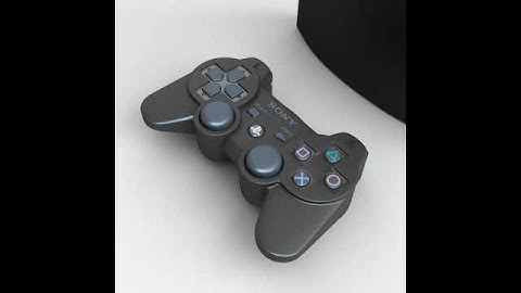Playstation 3 Low Poly 3D model from CGTrader.com