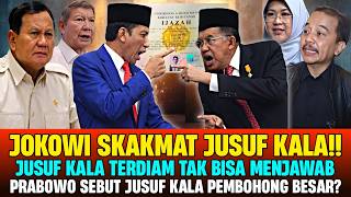 JOKOWI BUNGKAM KESOMBONGAN YUSUF KALA!! ADIK PRABOWO KECAM PAK JK YANG BELA ROY SURYO CS MATI MATIAN
