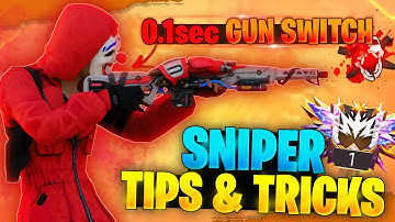 Free fire awm tips and tricks| double awm sniping and awm single  #ffindia #fflivetelugu
