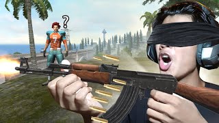 Play Free Fire With Blindfolded Challenge