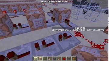 Command block Digital clock in Minecraft!