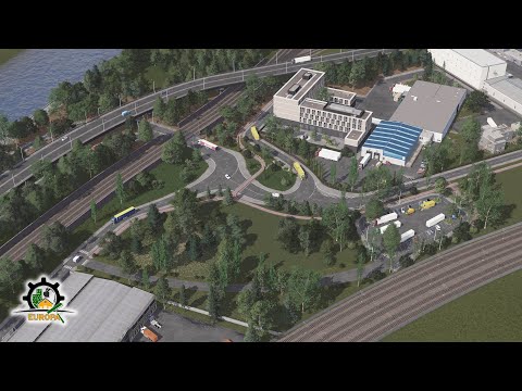 Prosperous industry! The city have the first Warehouses | Cities Skyline: EUROPA #EP4