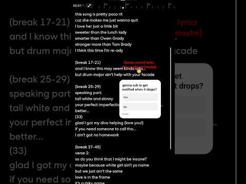 Recording Lyrics Soon Maybe Babylon Funk Music Rap Rnb 