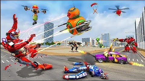 Cheetah Robot Car Transform - Robot Game - Android GamePlay | Walk through a Game