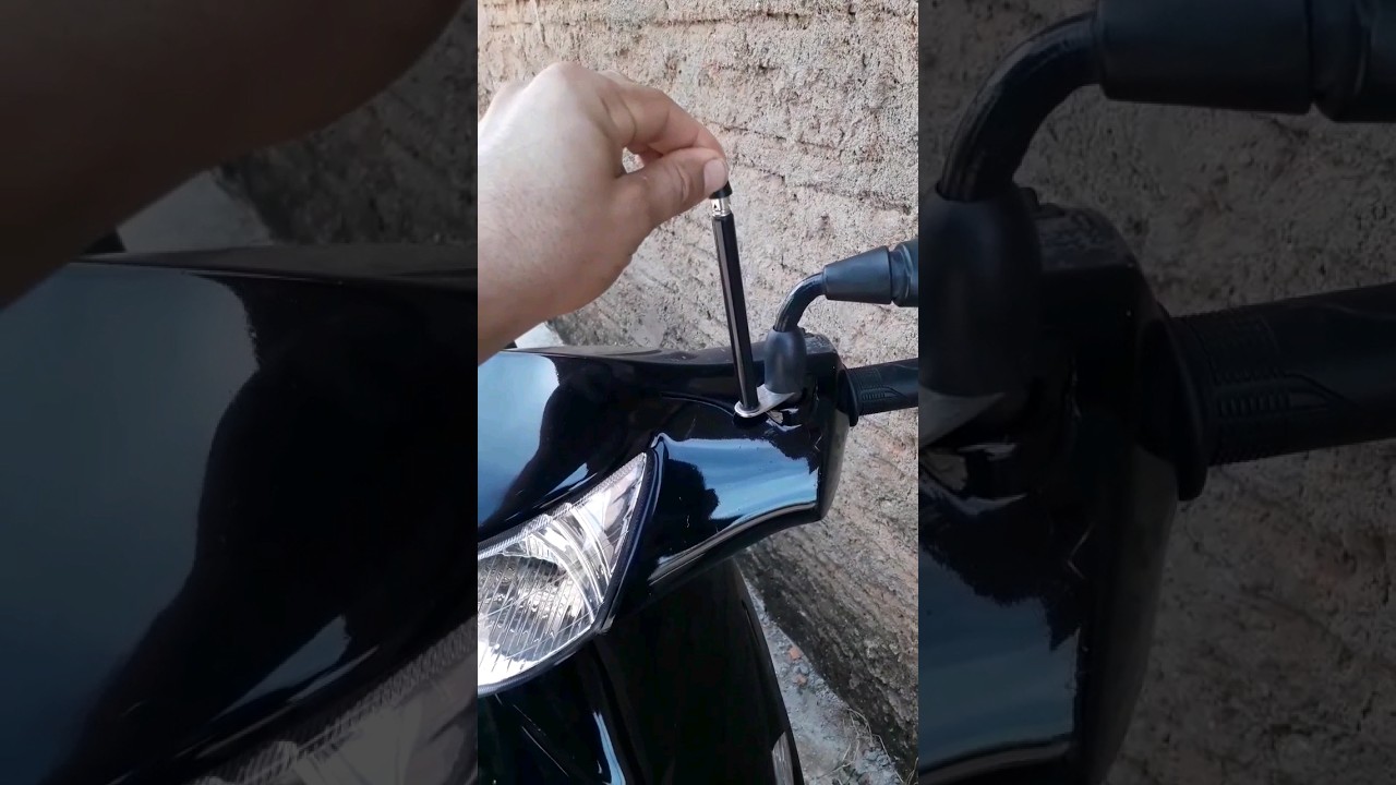 antena corta linha de pipa para moto    