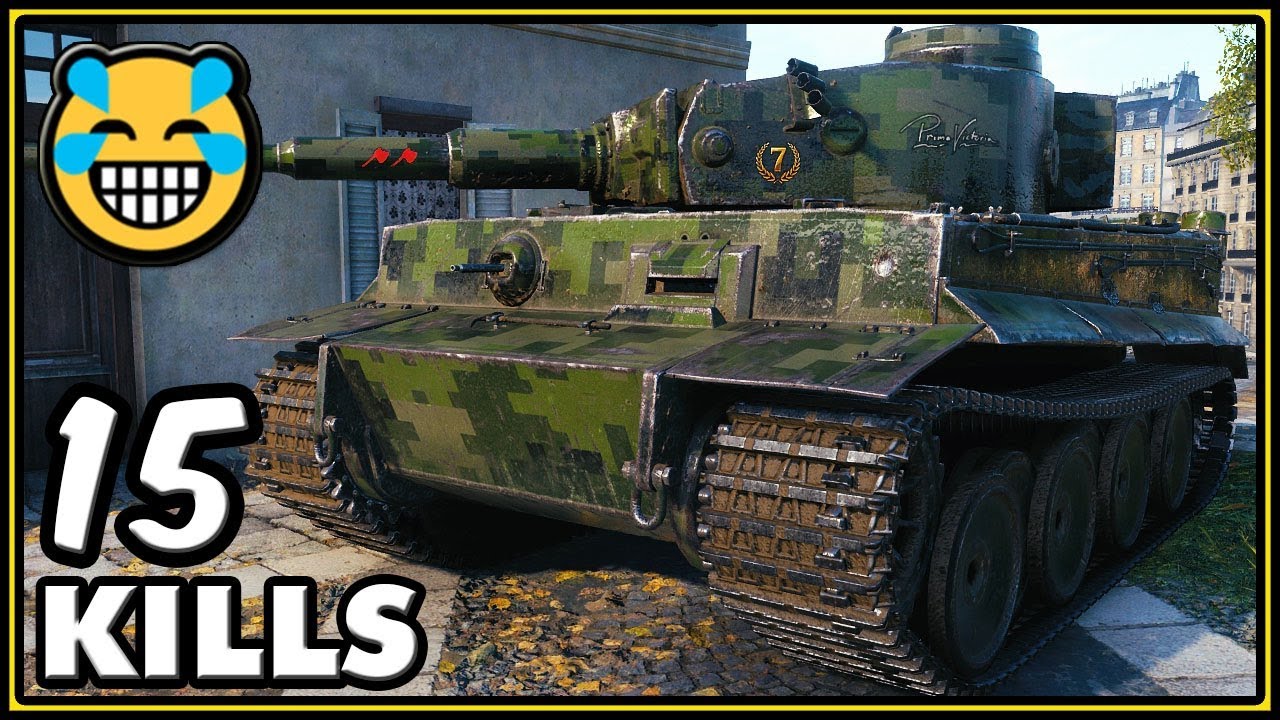 Heavy Tank No Vi 15 Kills World Of Tanks Gameplay Youtube
