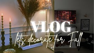 VLOG | Fall Decorating + New Home Accents