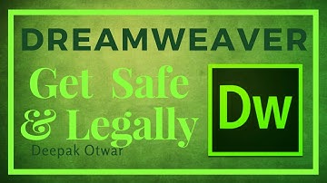 How To Download And Install Adobe Dreamweaver CC Safe & Legal 2017!