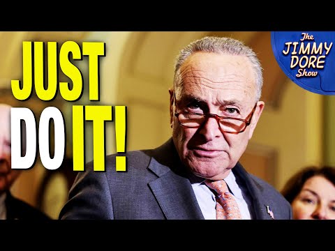 Chuck Schumer Bullies Jimmy Dore Into Condemning Kanye’s Antisemitism