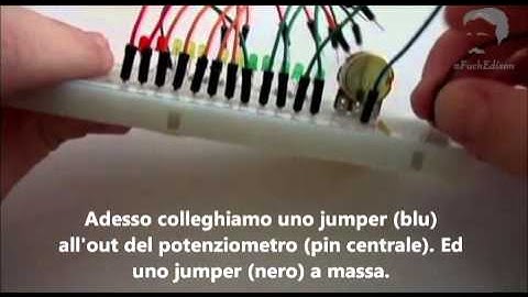 Led a tempo di musica con Arduino - Vumeter - Tutorial by FuckEdison