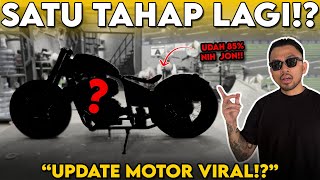UPDATE MOTOR VIRAL DI KATROS GARAGE‼️ SATU TAHAP LAGI BERES JON⁉️