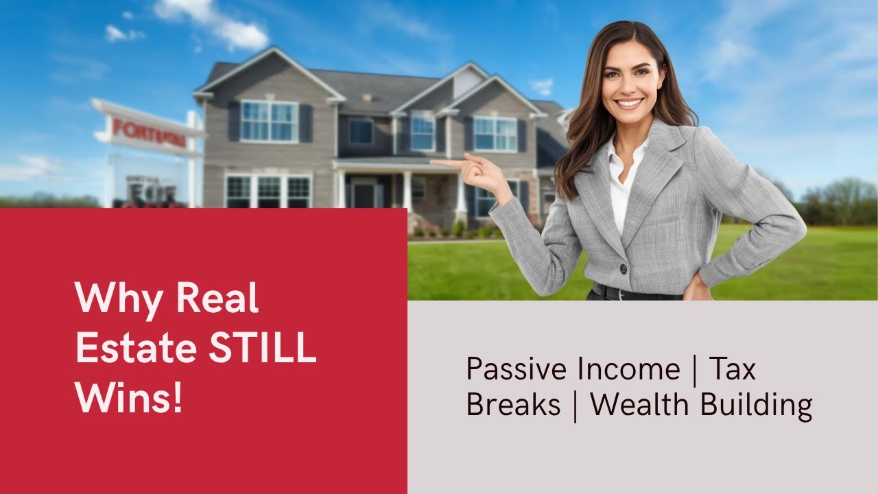 The 3 Big Benefits of Real Estate Investing (Passive Income, Tax Cuts & Grows in Value)