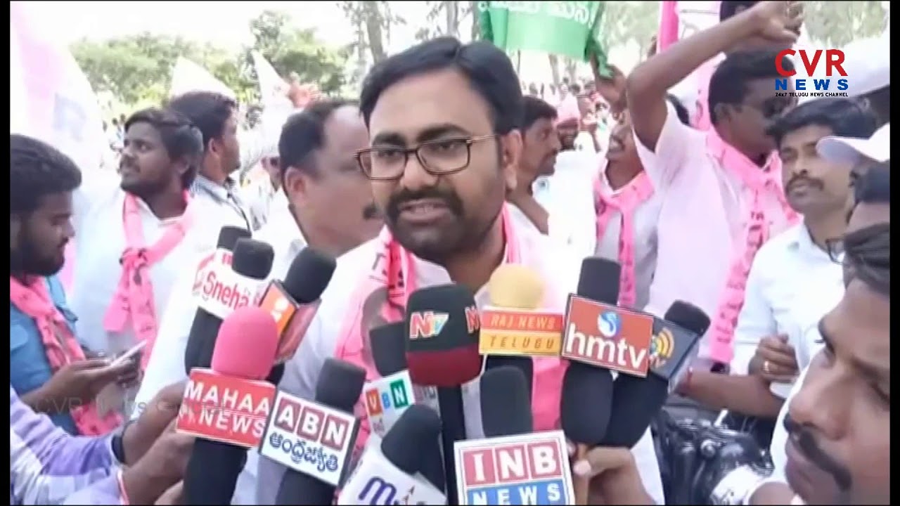 TRS Party Activists Bike Rally in Choppadandi Constituency Support For Sunke Ravi Shankar | CVR News