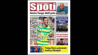 #PITIA VICHWA VYA HABARI KATIKA MAGAZETI YA LEO OKTOBA 15, 2026