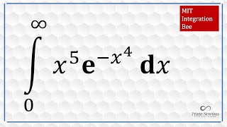 Integral ( x^5 e^x^4 dx from 0 to infinity