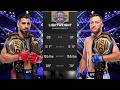 Ilia Topuria vs Justin Gaethje Full Fight - UFC Freedom 250 Fight Of The Night