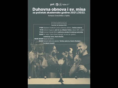 Duhovna obnova, Sv. misa za početak akad. god. & Koncert duhovne glazbe, 28.10.2021.