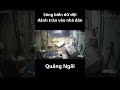 Sóng biển dữ dội đánh tràn vào nhà dân ở Quảng Ngãi #shorts