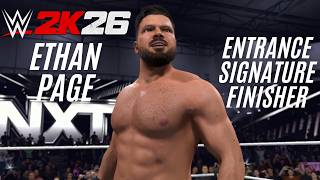 WWE 2K26 - Ethan Page (Entrance, Signature, Finisher)
