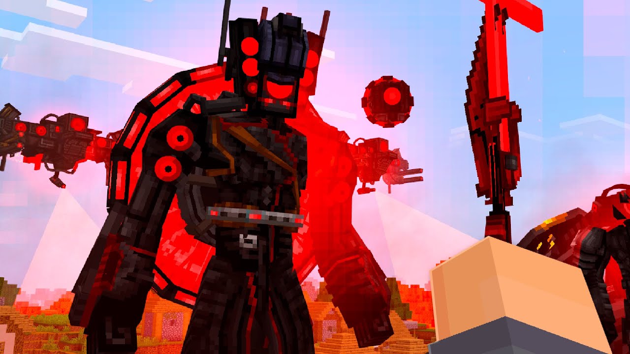 NOVA ATUALIZAÇÃO DE SKIBIDI ADDON NO MINECRAFT