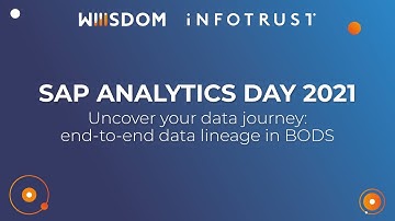 Uncover your data journey: End-to-end data lineage in BODS