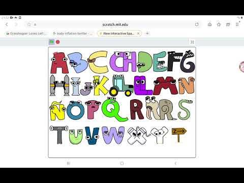 Spanish Alphabet Lore Song @HKtitoOfficial Lowercase Style New 2.0