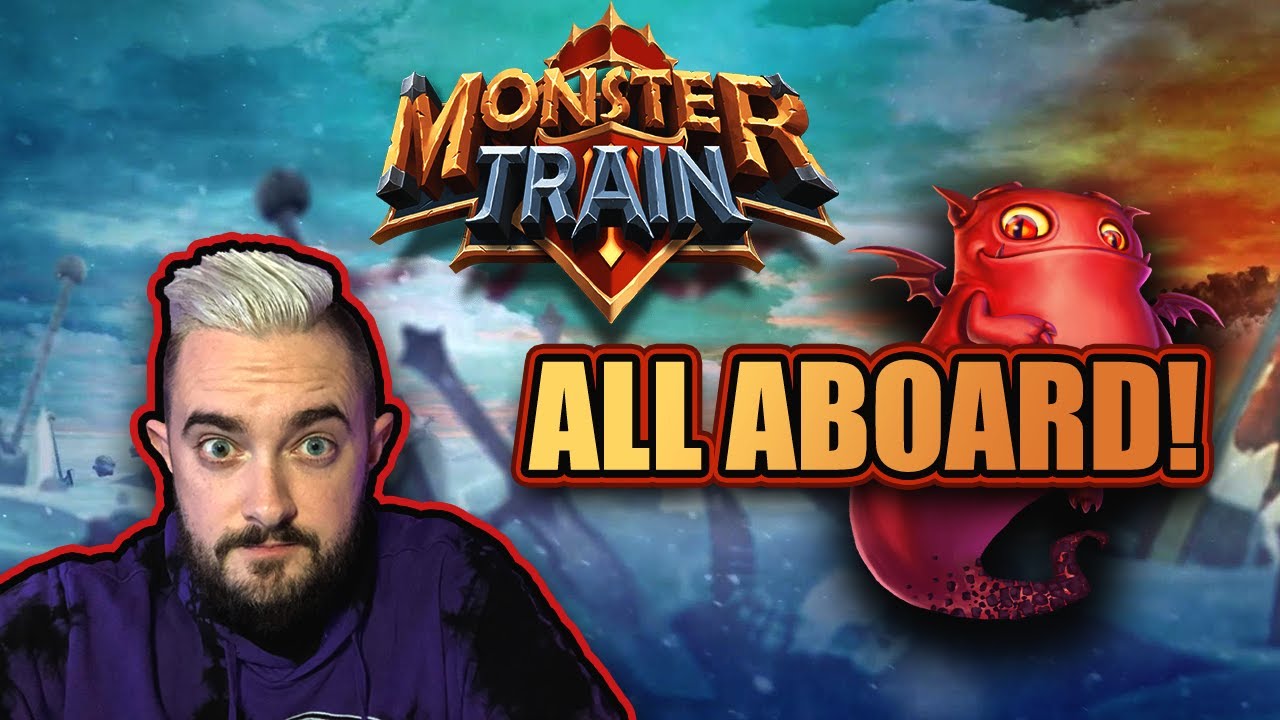 ALL ABOARD! - MONSTER TRAIN REVIEW/LET'S PLAY PART 1 - THIS GAME IS HEAPS DECENT!