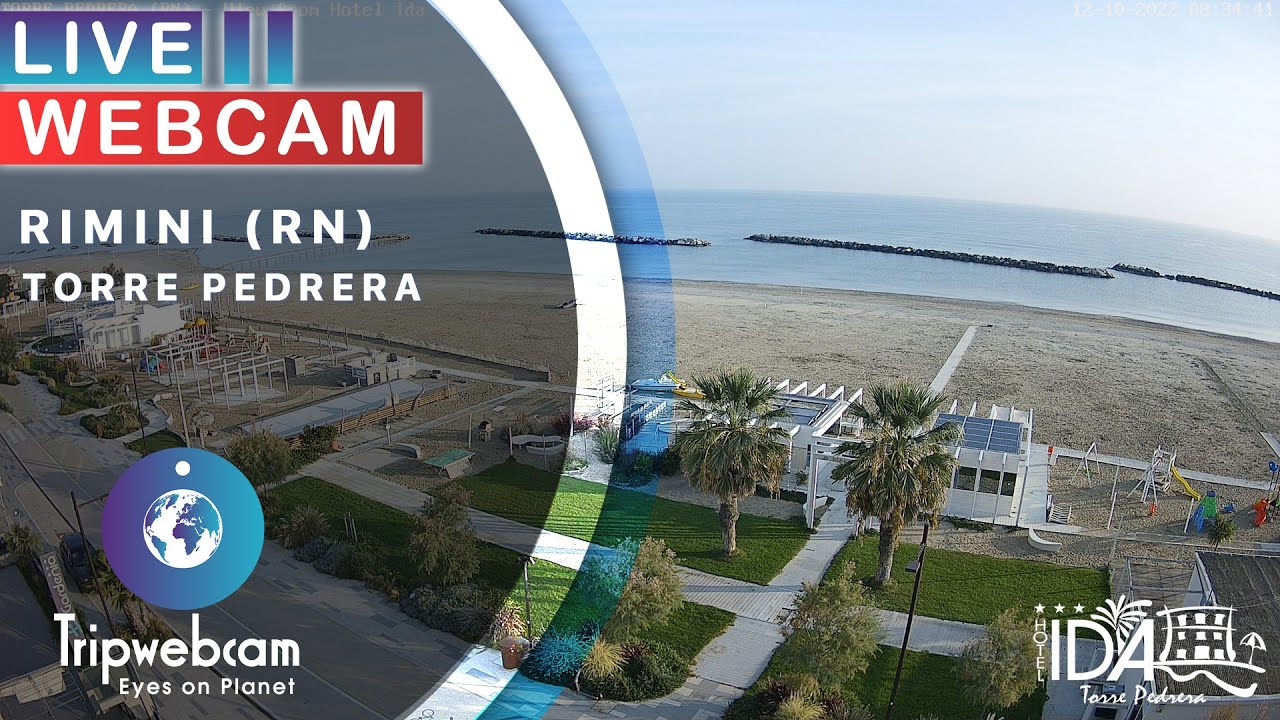 Rimini Live Webcam - Torre Pedrera