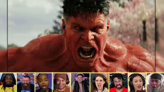 Ross Becomes "THE RED HULK" Reactions ! *Captain America: Brave New World* (2025)
