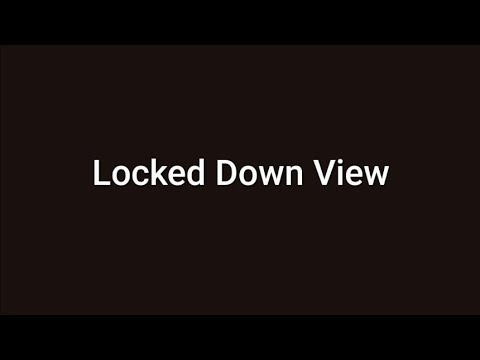 Locked Down View - YouTube