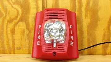 SpectrAlert Advance Fire Alarm Horn Strobe Continuous